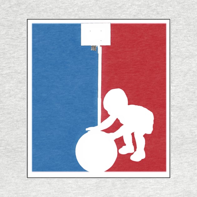 Basketball From Birth Logo T-shirt by Josespeez